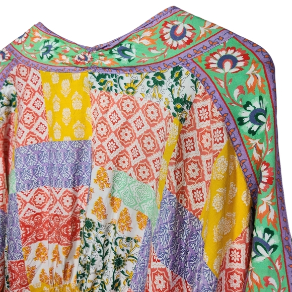Tolani Multicolor Patterned Top - Picture 6 of 13